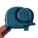 Ver imagem 4 de Kit Refeição Infantil Prato Talheres Tijelinha Criança Bebê Papinha Azul