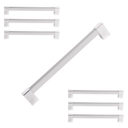 Kit 7 Puxador Alumínio Móveis Gaveta Armário Cozinha 320mm - 1