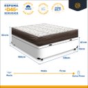 Ver imagem 5 de Cama Box Baú + Colchão de Viúva Ortobom D45 Iso 150 128x188x60 Cm