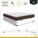 Ver imagem 4 de Cama Box Baú + Colchão de Viúva Ortobom D45 Iso 150 128x188x60 Cm
