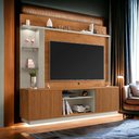 Ver imagem 1 de Home para Tvs 65" Atlanta Naturalle e Off White Ripado Bechara