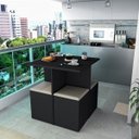Ver imagem 4 de Conjunto Sala de Jantar com Mesa e 4 Banquetas Appunto