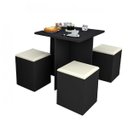 Ver imagem 5 de Conjunto Sala de Jantar com Mesa e 4 Banquetas Appunto