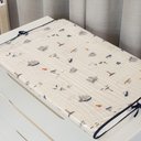 Ver imagem 1 de Trocador Bebê Impermeável Percal 200 Fios 100% Algodão Moderninhos:pequeno Navegante