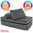 Ver mais imagens de Puff com Travesseiro Casal Multiuso 3 em 1 BF Colchões