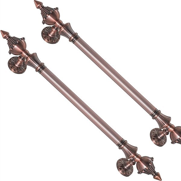 Puxador Duplo Porta Pivotante Correr Classic 780mm Cobre Antigo - 7