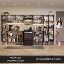 Ver imagem 6 de Armário de Cozinha Completa 325cm Rustic Emilly Madesa 05