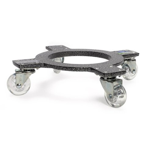 Suporte Alum. Invisível 30cm C/04 Rodas até 160kg Tech Plant