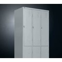 Ver imagem 2 de Guarda-volumes 6 Portas Grande | Cinza Zxy