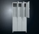 Ver imagem 1 de Guarda-volumes 6 Portas Grande | Cinza Zxy