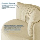 Ver imagem 6 de Conjunto 2 Poltronas Fixas Estofadas em Linho Bege Espresso Móveis