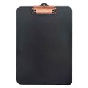 Ver imagem 1 de Prancheta Office Black Preta Mdf Ofício A4 C/ Prendedor Metalizado Stalo:rose