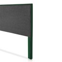 Ver imagem 5 de Cabeceira Cama Box Queen 1,60m Estofada Havai Veludo Verde