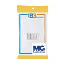 Ver imagem 6 de Conjunto 4x2 Campainha Cigarra 220V Linha B3 Margirius Cor:Branco
