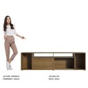 Ver imagem 7 de Rack para Tv até 65 Polegadas Madesa Cancun - Rustic