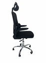 Ver imagem 5 de Cadeira de Escritório Ergonômica com Apoio de Lombar Premium em Tecido