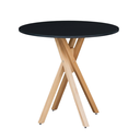 Ver imagem 1 de Mesa Redonda de Madeira - June de 60cm Cor Preta