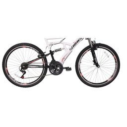 Bicicleta Aro 26 TK3 Track Bikes Boxer New WW Quadro Aço 19 Branca - 3