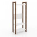 Ver imagem 2 de Módulo para Closet com Cabideiro Az 