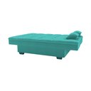 Ver imagem 4 de Sofá Cama Esmeralda Veludo Verde Menta E437 - Matrix