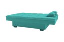 Ver imagem 4 de Sofá Cama Esmeralda Veludo Verde Menta E437 - Matrix