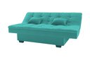Ver imagem 3 de Sofá Cama Esmeralda Veludo Verde Menta E437 - Matrix