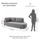 Ver imagem 3 de Cama Babá Infantil Orgânica Lado Direito para Quarto de Bebê Afeto