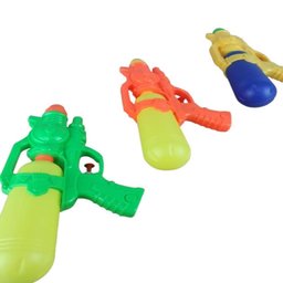 Pistola Lanca Agua Arminha Brinquedo com Reservatorio Infantil Diversao Praia Piscina Jardim Casa Co - 5
