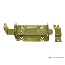 Ferrolho Porta Cadeado Loth 35631 3 C/12pçs - 1