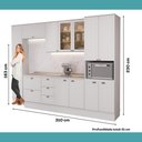 Ver imagem 7 de Armário de Cozinha Completa com Balcão Milla Lucy Vibe Carraro Branco