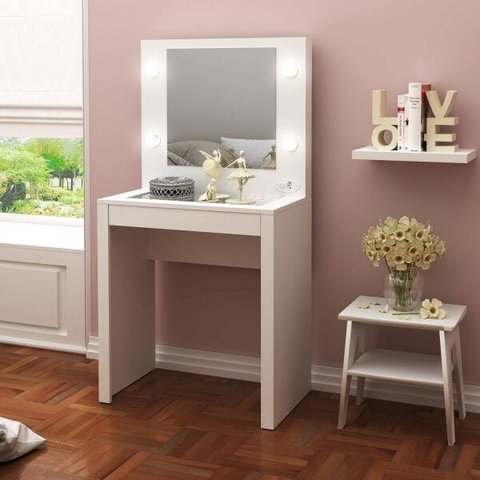 Penteadeira com Espelho e Iluminação 