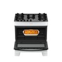 Ver imagem 4 de Fogão 5 Bocas Atlas Mônaco Top Glass Automático Mesa de Vidro Branco Bivolt