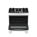 Ver imagem 2 de Fogão 5 Bocas Atlas Mônaco Top Glass Automático Mesa de Vidro Branco Bivolt