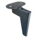 Ver imagem 2 de Kit 4 Pés de Ferro Texas Preto Fosco 15cm P/ Móveis em Geral