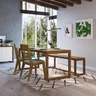 Mesa de Jantar 4 Lugares 140x80cm Madeira Maciça Craft  - 3