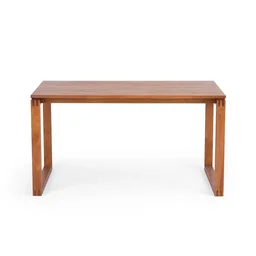Mesa de Jantar 4 Lugares 140x80cm Madeira Maciça Craft  - 1