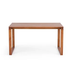 Mesa de Jantar 4 Lugares 140x80cm Madeira Maciça Craft 