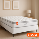 Ver imagem 1 de Colchão de Casal Paris Europillow Softgel