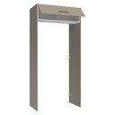 Ver imagem 7 de Porta-geladeira 103 Cm 1 Porta Basculante Crema/branco/crema Agata Madesa