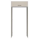 Ver imagem 6 de Porta-geladeira 103 Cm 1 Porta Basculante Crema/branco/crema Agata Madesa