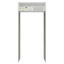 Ver imagem 4 de Porta-geladeira 103 Cm 1 Porta Basculante Crema/branco/crema Agata Madesa