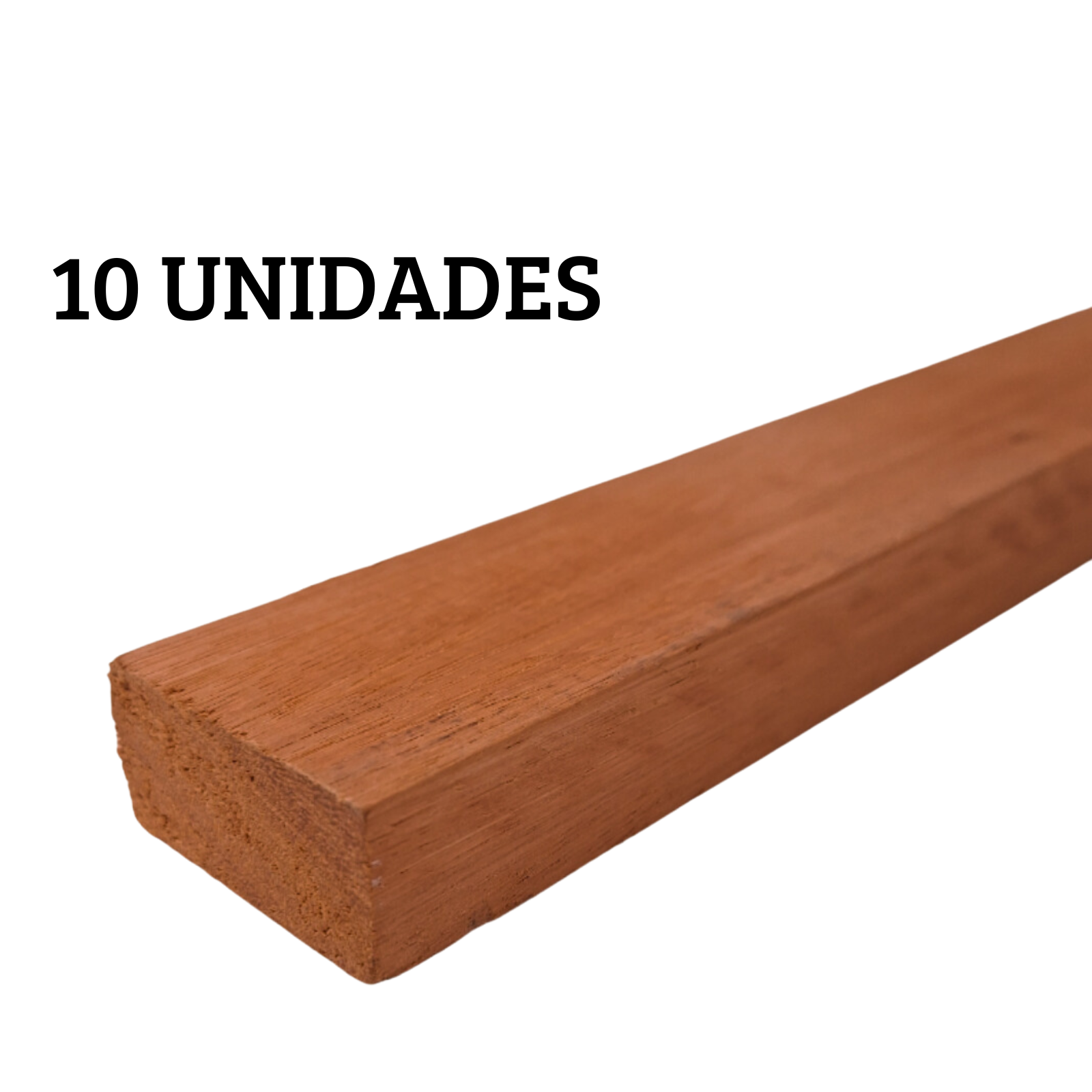 10 Ripas Sarrafos Eucalipto 2x4x50cm Aplainado Artesanato - 2