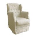 Ver imagem 3 de Poltrona Amamentação Balanço Manu com Puff Suede