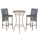 Ver imagem 1 de Mesa Bistro e 2 Banquetas Roma Fendi Corda Náutica 11 Trama Original