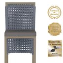 Ver imagem 3 de Mesa Bistro e 2 Banquetas Roma Fendi Corda Náutica 11 Trama Original