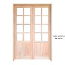 Ver imagem 2 de Porta Balcão Abrir Meia Almofada Reta Madeira Padrão Cedro Bat 14 Cm - 2.15 (a) X 1.20 (l)