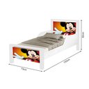 Ver imagem 3 de Mini Cama Infantil Adesivada Mickey