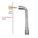 Ver imagem 2 de Chave Biela Registro de Pressão Forusi (metal) Embutido Fundo na Parede 4 Cm - 2615