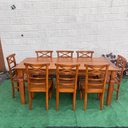 Ver imagem 4 de Mesa de Jantar Madeira Maciça 200 X 90 com 08 Cadeiras Abc Sudeste Rústico