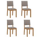 Ver imagem 5 de Kit Mesa de Jantar Palace Mel com 4 Cadeiras Bela